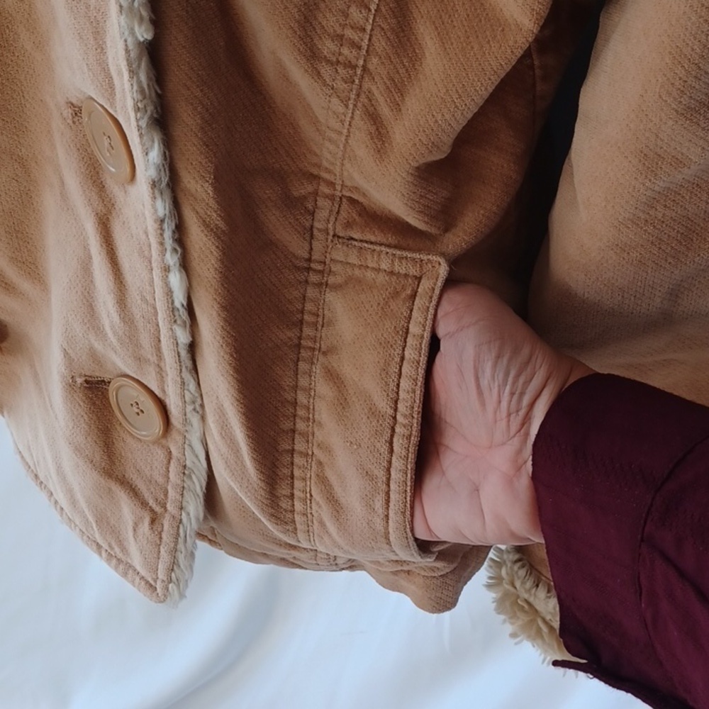 Aeropostale Sherpa lined coat - Picture 4 of 7